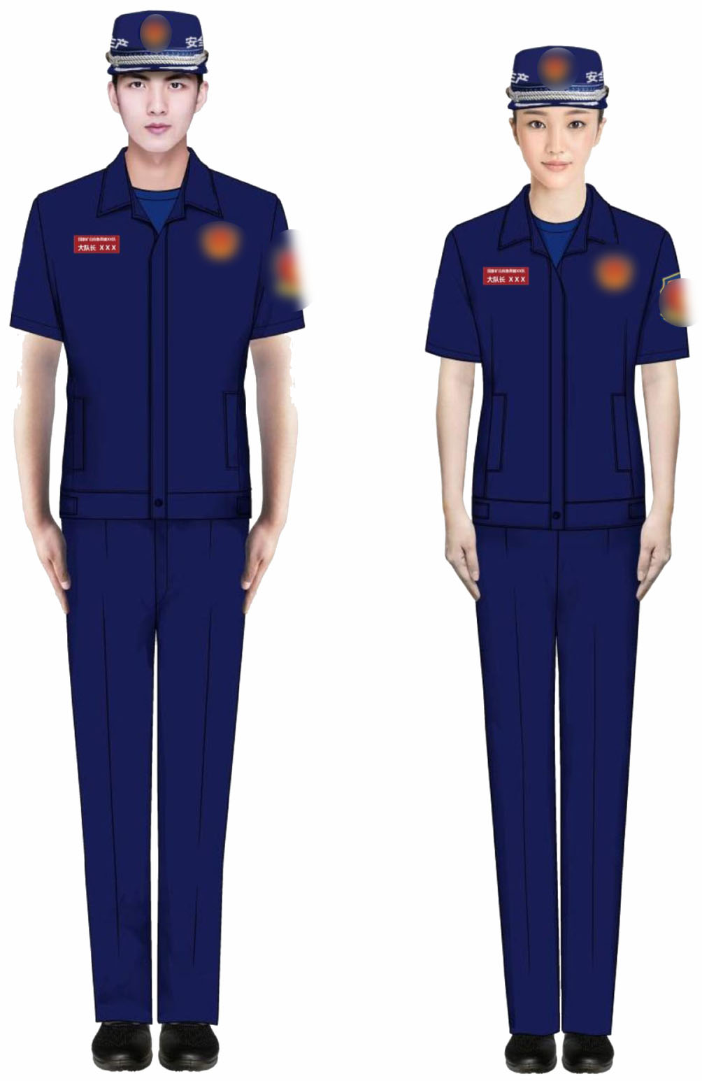 指揮員日常訓練防護服（夏）