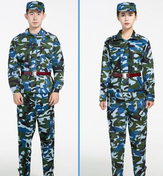 海洋蘭花迷彩軍訓(xùn)服